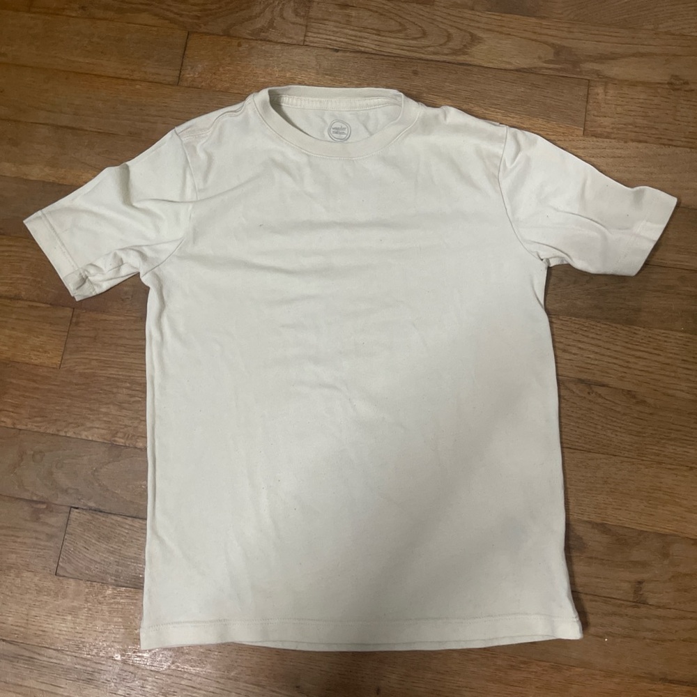 Wonder Nation Cream Short Sleeve Tee